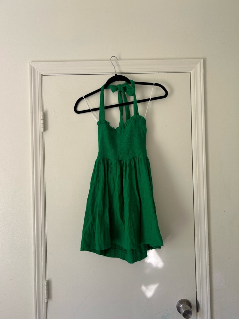 Princess Polly Emerald Green Halter Sundress